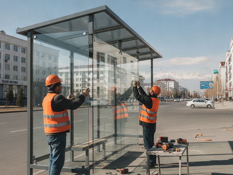 Изготовление и монтаж остановок